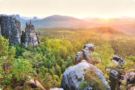 Urlaub mitten in der Natur